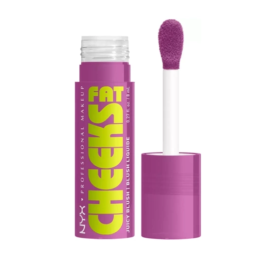 NYX Professional MakeUp Fat Cheeks róż w płynie do policzków 08 Blueberry Burst 8 ml