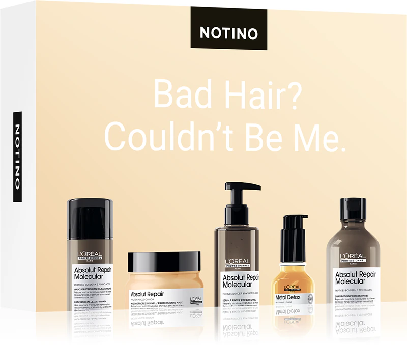 Beauty Discovery Box Notino Bad Hair? Couldn't Be Me. (L'Oréal Professionnel) zestaw do włosów unisex