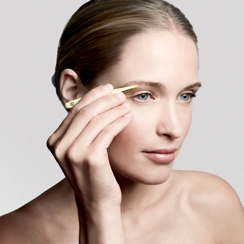 Diagonální pinzeta Zwilling Premium Gold