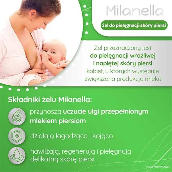 Milanella Żel Do Pielęgnacji Skóry Piersi