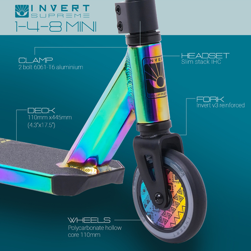  Trotinetă Invert Supreme Mini
