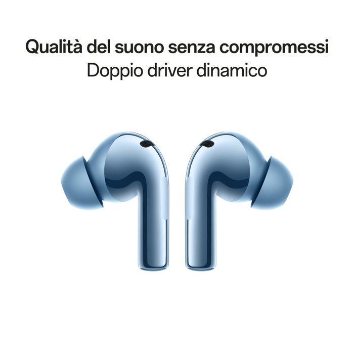 Écouteurs True Wireless - OPPO - Enco X3i - 44h autonomie - Bluetooth 5.3 - Réduction bruit active