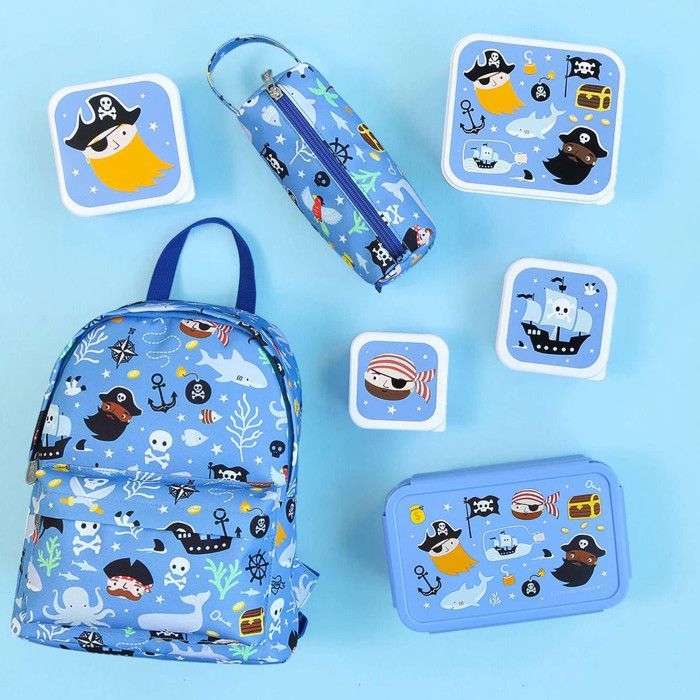 Little Lovely Company | Estuche para lápices infantil para la escuela y el ocio, azul - Talla única