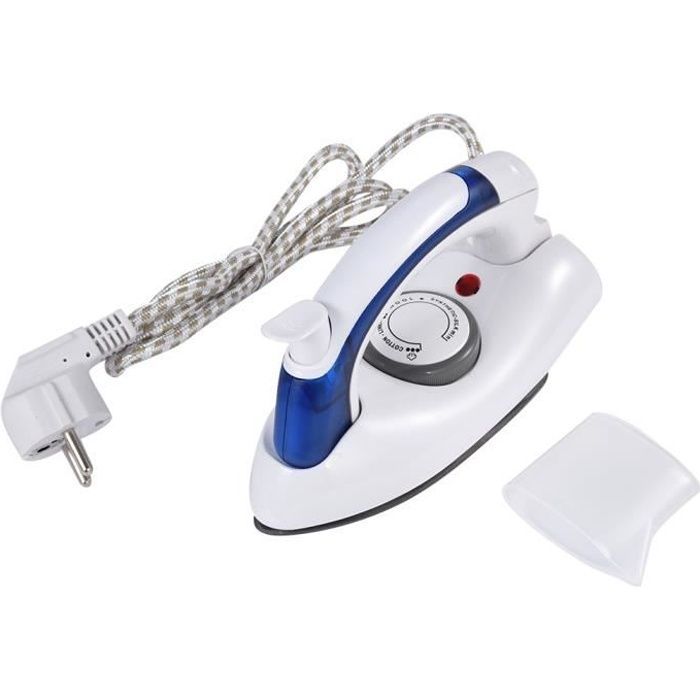 Fer à repasser vapeur de voyage - HB057 - pliable et portable - semelle antiadhésive
