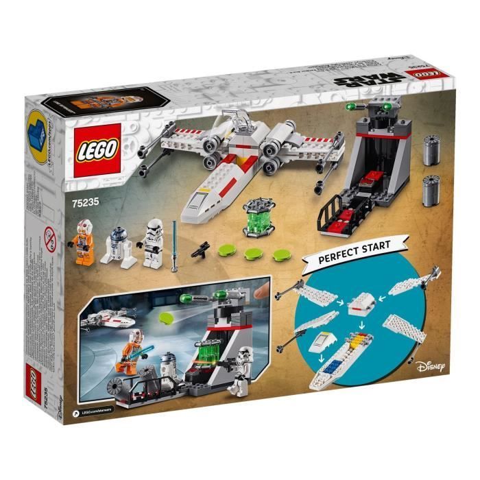 LEGO® 4+ Star Wars™ 75235 - Trench Run X-Wing™ Starfighter - Building Set