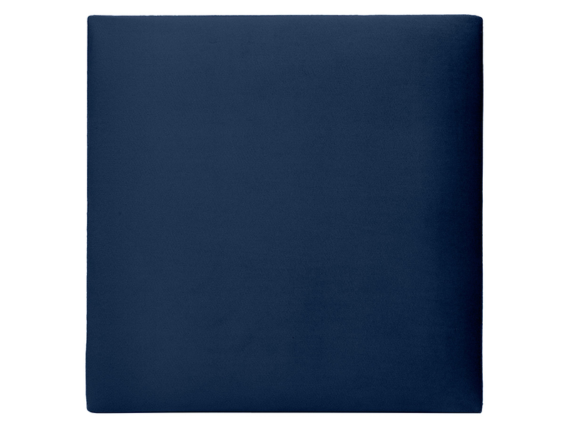 Panel tapicerowany kwadratowy 30x30 cm niebieski
