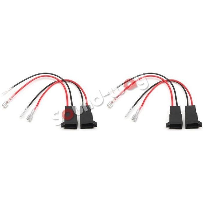 4 cables adaptadores para altavoces Opel, Renault, Seat AH-2.4