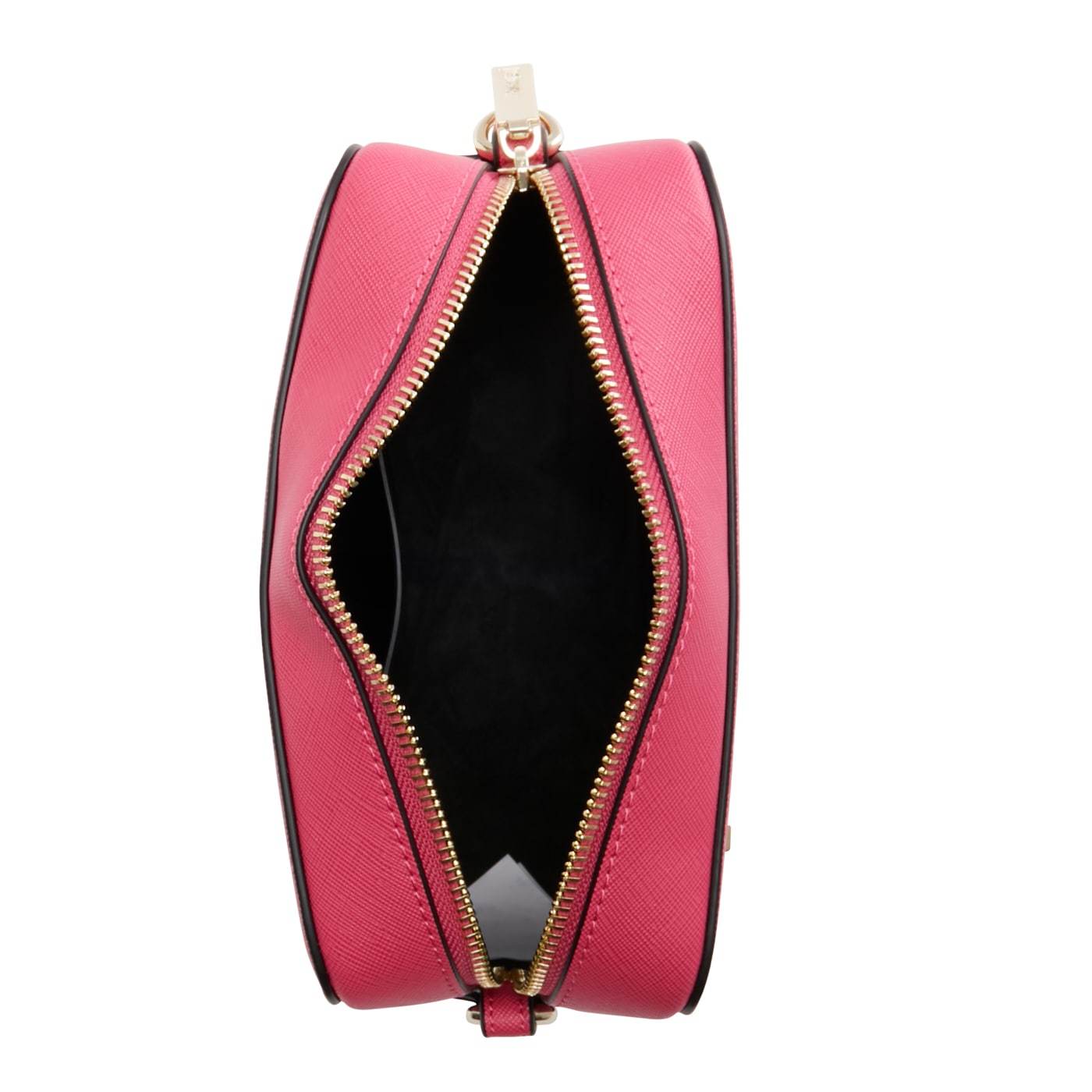 Kabelka cez rameno Just Cavalli, dámska crossbody kabelka z kovu, umelá koža – ružová