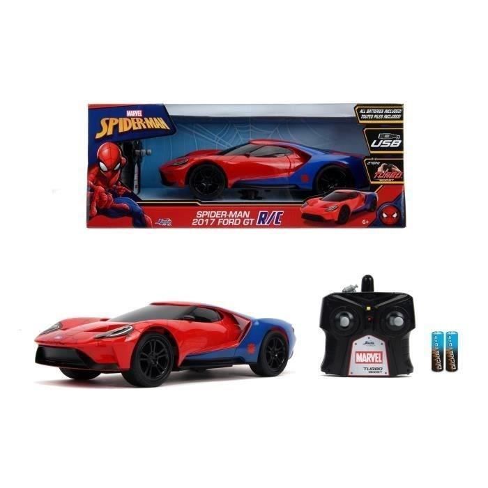 JADA - Marvel Spiderman RC 1/16 Ford GT - Geschikt voor kinderen vanaf 6 jaar