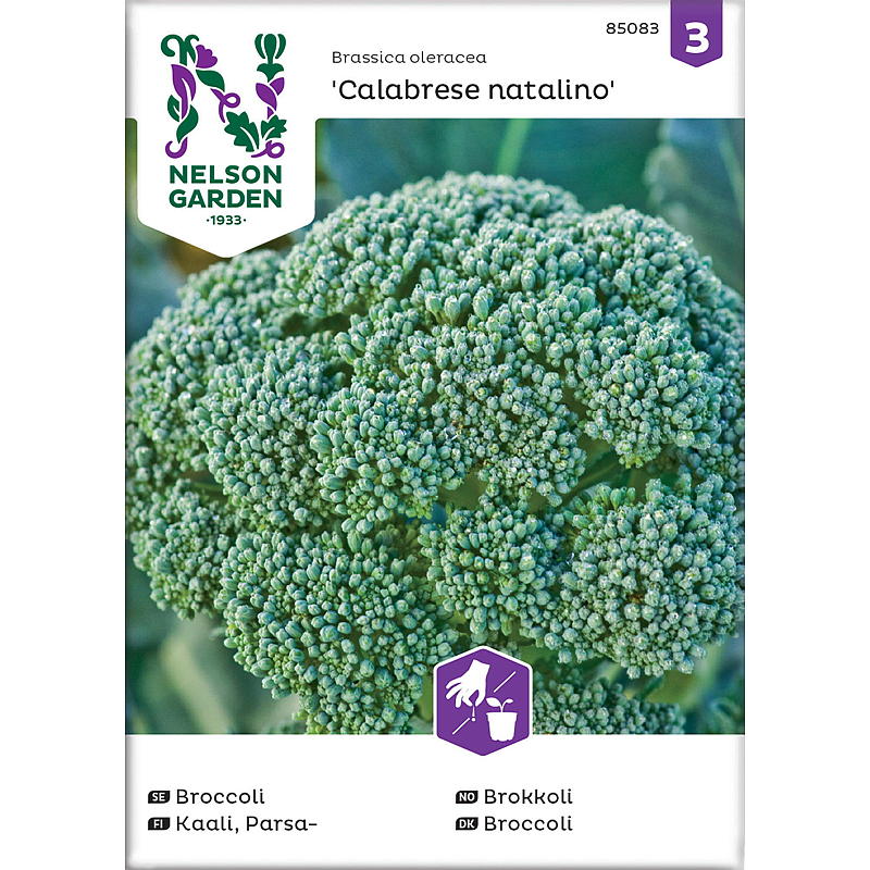 Semillas de jardín Nelson Brócoli Calabrese Natalino