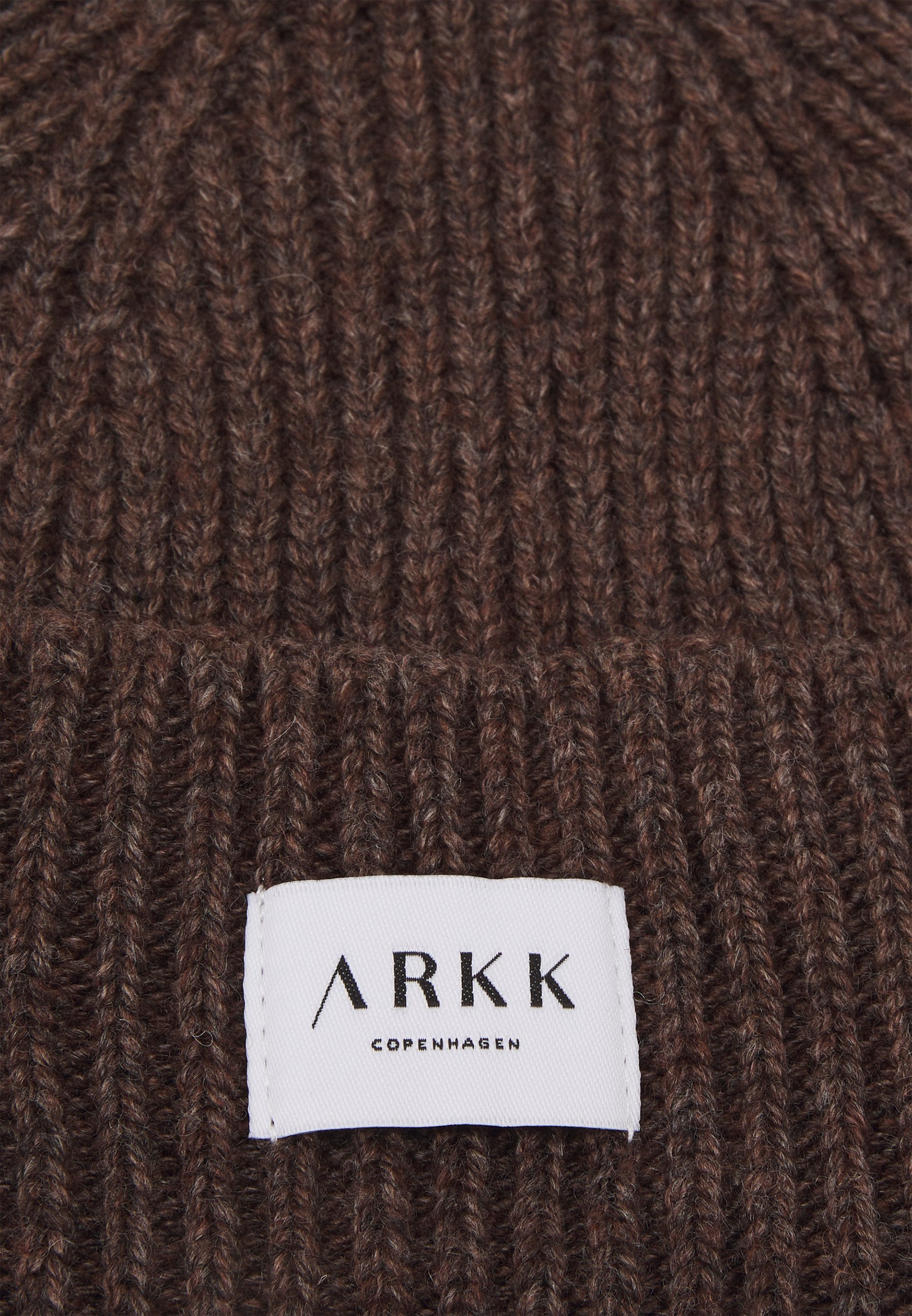 ARKK Copenhagen CLASSIC BEANIE UNISEX - Muts - koffiebruin