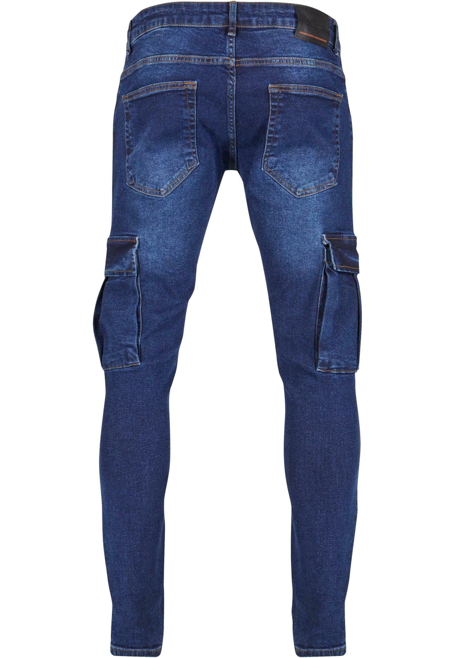 2Y Premium Jeans Tapered Fit - blauw
