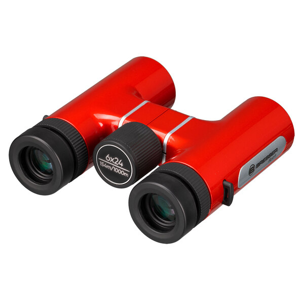 Spirit kompakt kikkert, 6x24, rød