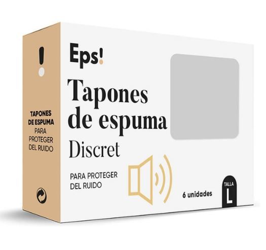 Ušesni čepki EPS Discreet Foam Ušesni čepki in pršila