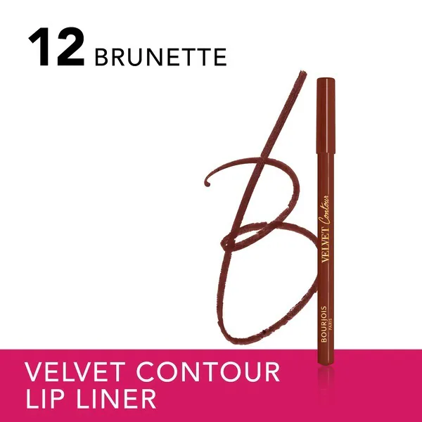 Bourjois bársonyos kontúr ajakkontúrceruza, 12 barna