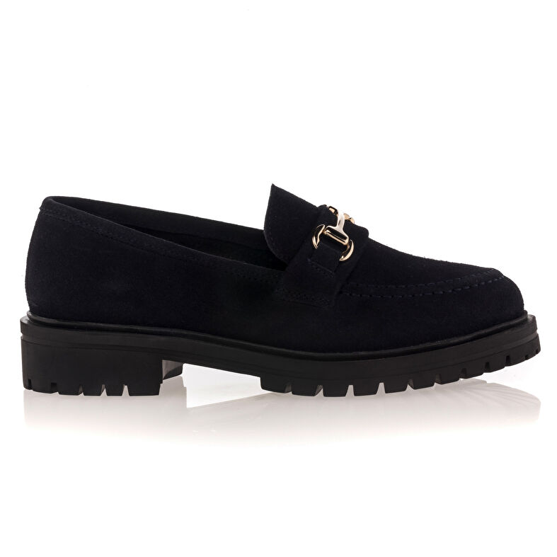 Mocassins / chaussures bateau Femme Bleu