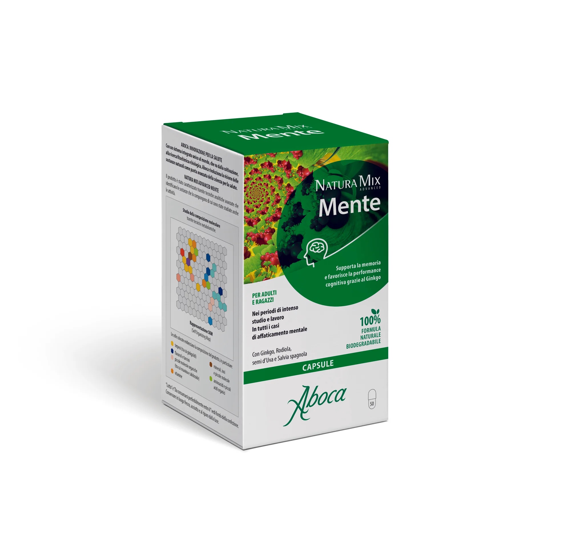 ABOCA Natura Mix Advanced Mind 50 capsules