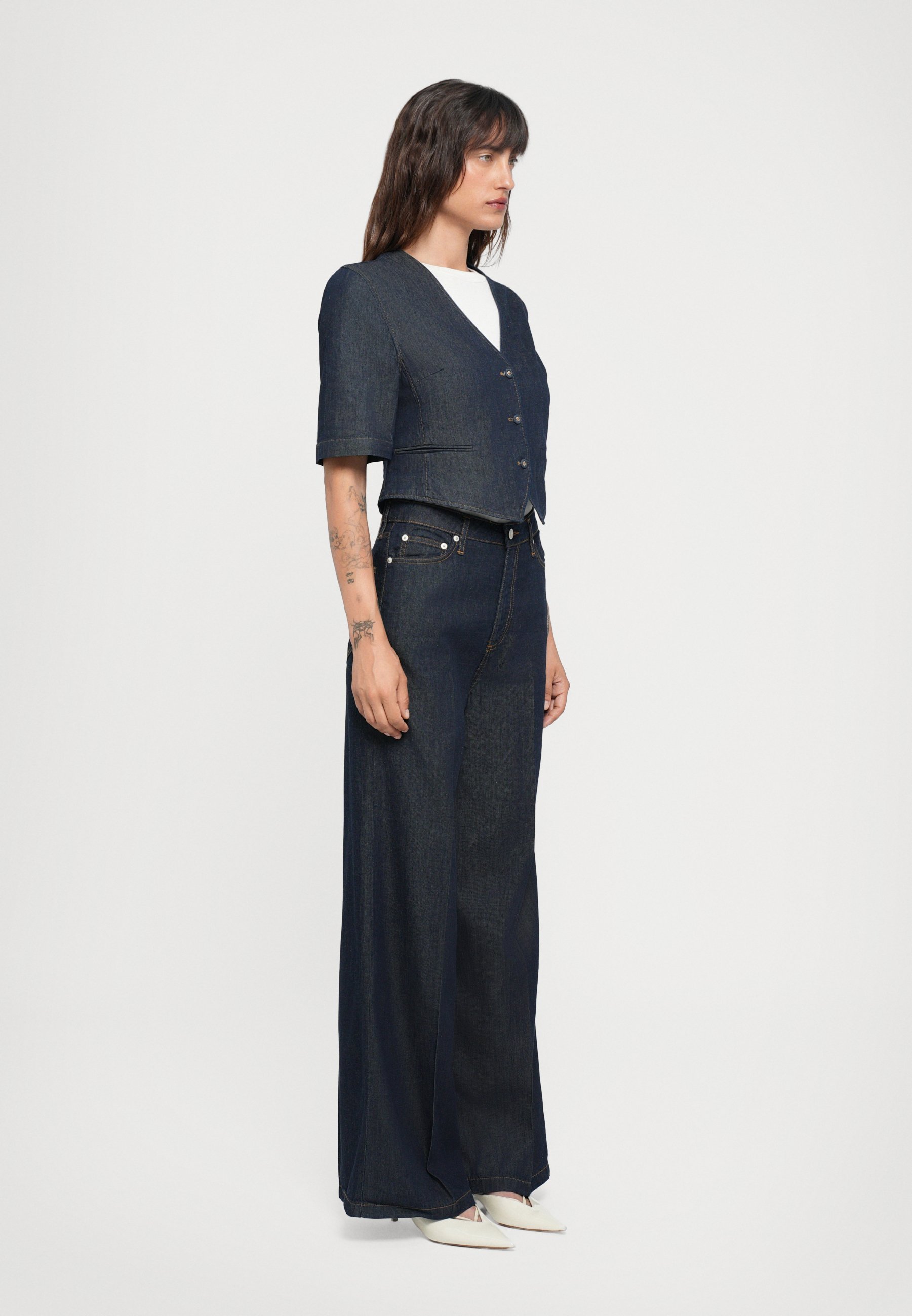 OFFICINE GENERALE LUBENA - Blouse - donker indigo