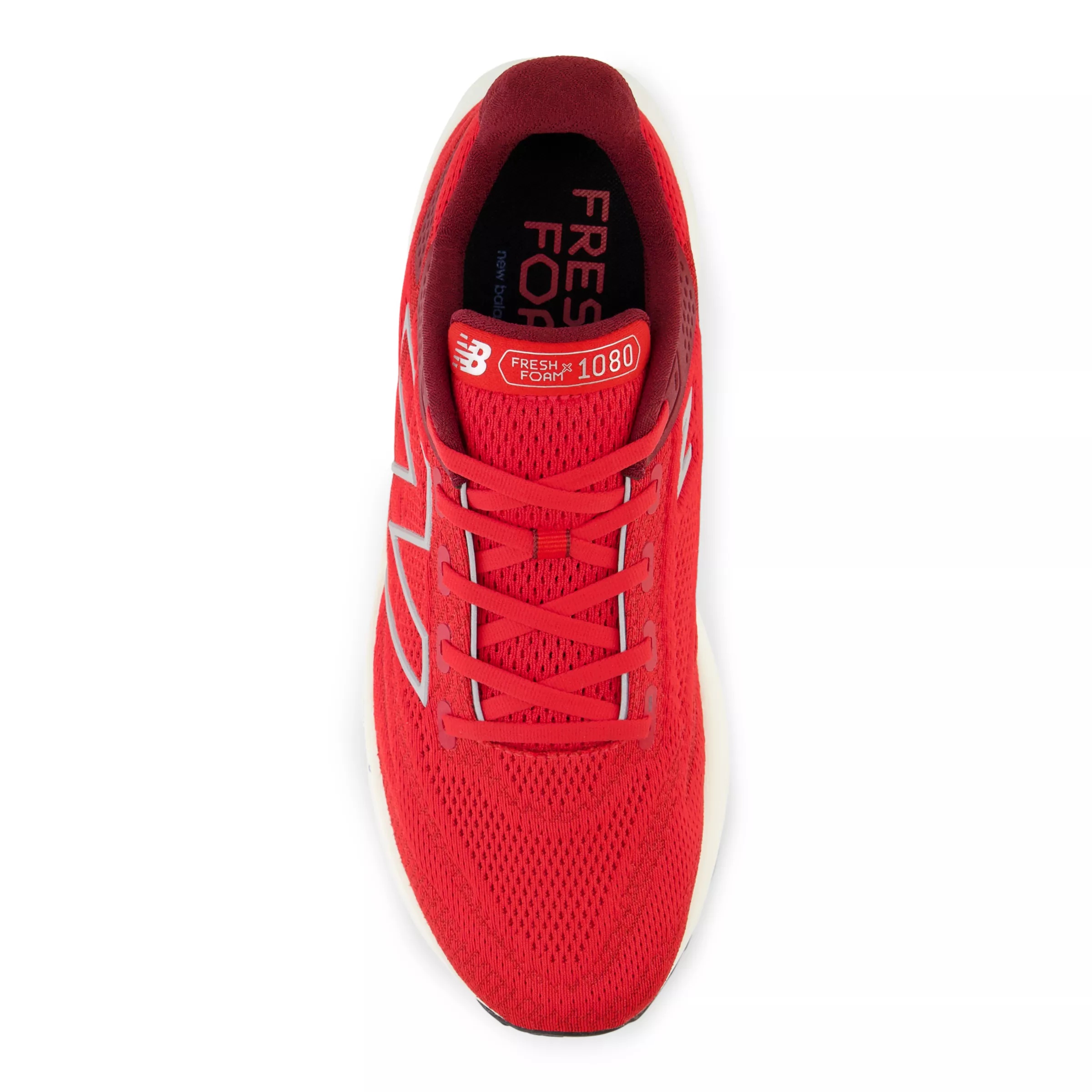 Fresh Foam X 1080 v13 True red con mercury red e silver metallic