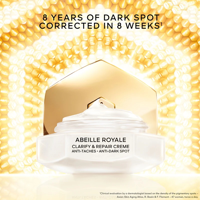 GUERLAIN Abeille Royale Clarify & Repair Creme nostiprinošs un izgaismojošs krēms ar uzpildīšanas funkciju