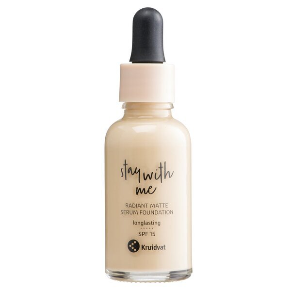 Kruidvat Stay With Me 010 W Fairy Nude Radiant Matte Serum Foundation 30ml