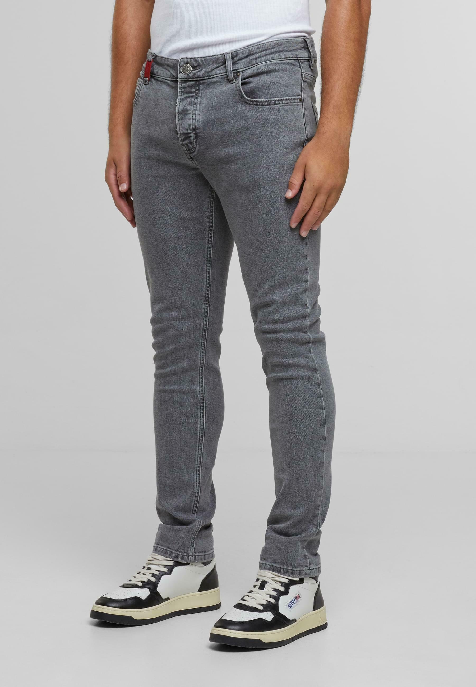 2Y Premium ALEJANDRO BASIC - Slim fit jeans - gewassen grijs