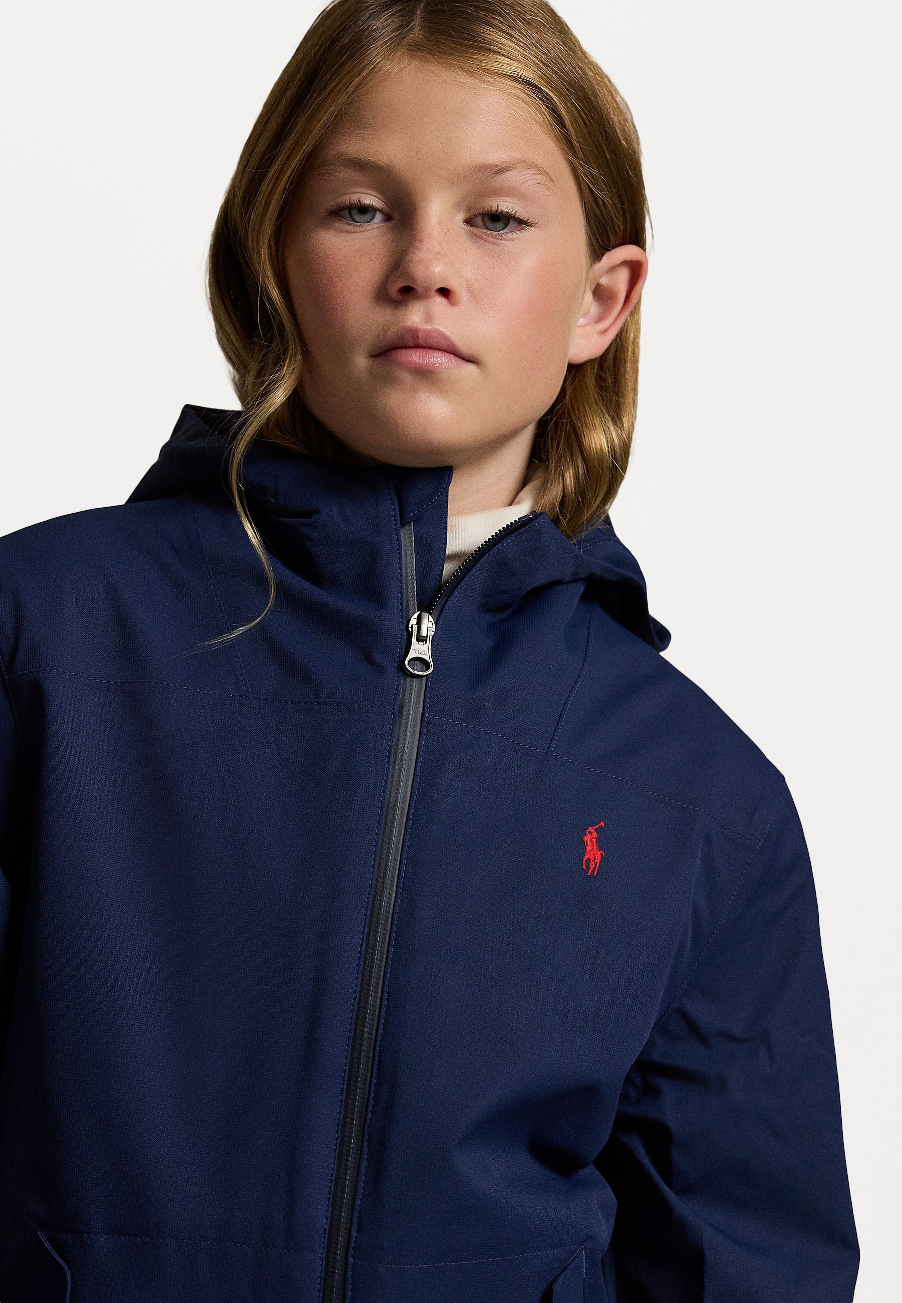 Polo Ralph Lauren P-LAYER 1 Kapuzenjacke Unisex - Wasserdichte Jacke - Newport Navy