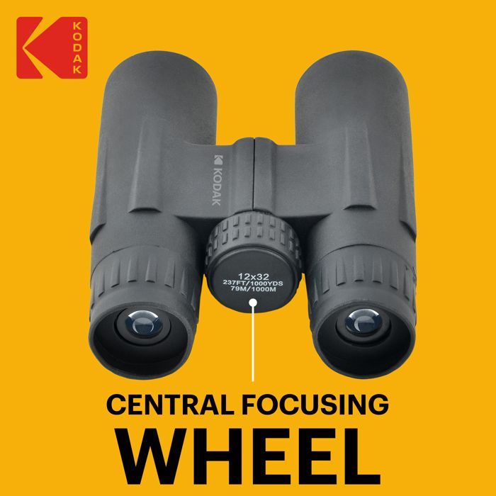 Fernglas – KODAK – BCS600 – 12-fache Vergrößerung – 32 mm Durchmesser – Dachkantprisma