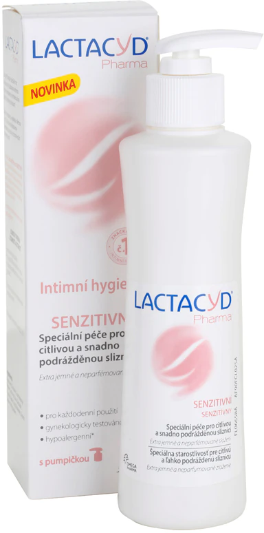 Lactacyd Pharma emulsão delicada para higiene íntima