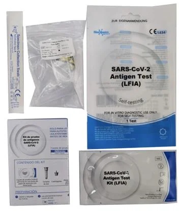 Ταχεία δοκιμή αντιγόνου LFIA για Covid-19, αυτοσχέδιο τεστ αντιγόνου
