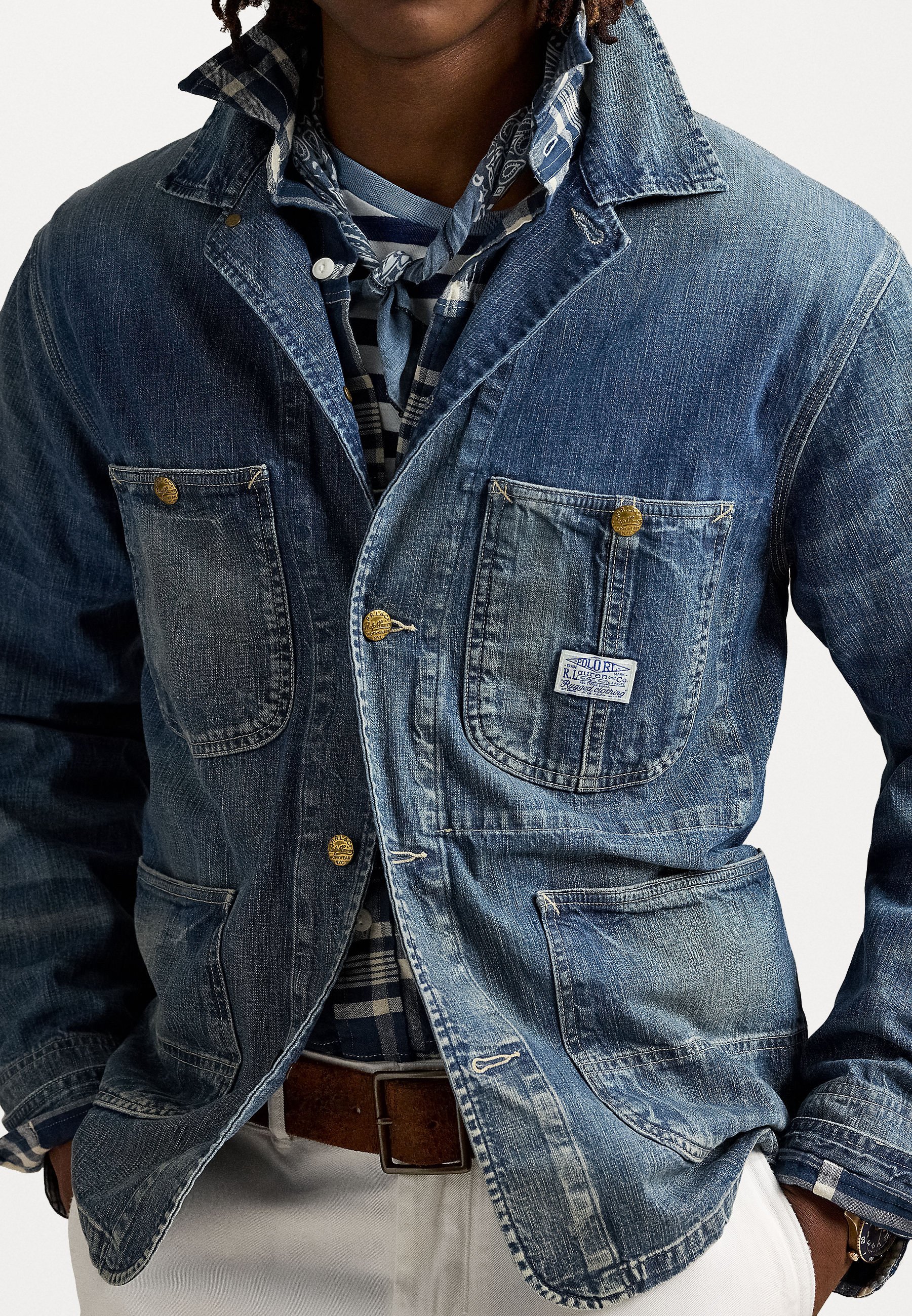 Polo Ralph Lauren DENIM UTILITY JACKET - Denimjack - Prudence