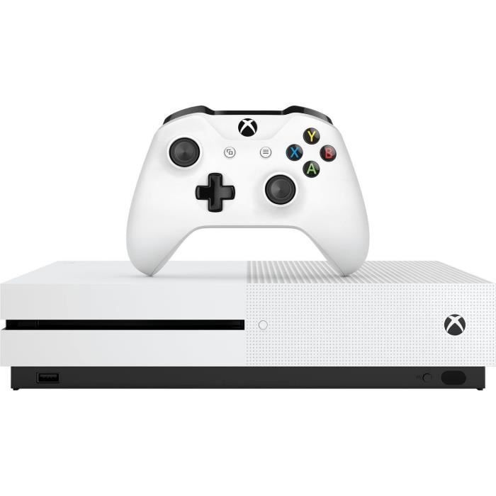 MICROSOFT Xbox One S 500GB White - Refurbished - Very good condition