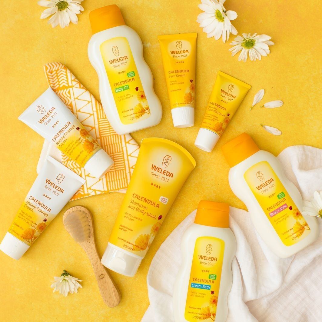 Weleda kremasta pjena za kupanje s nevenom - 200 ml