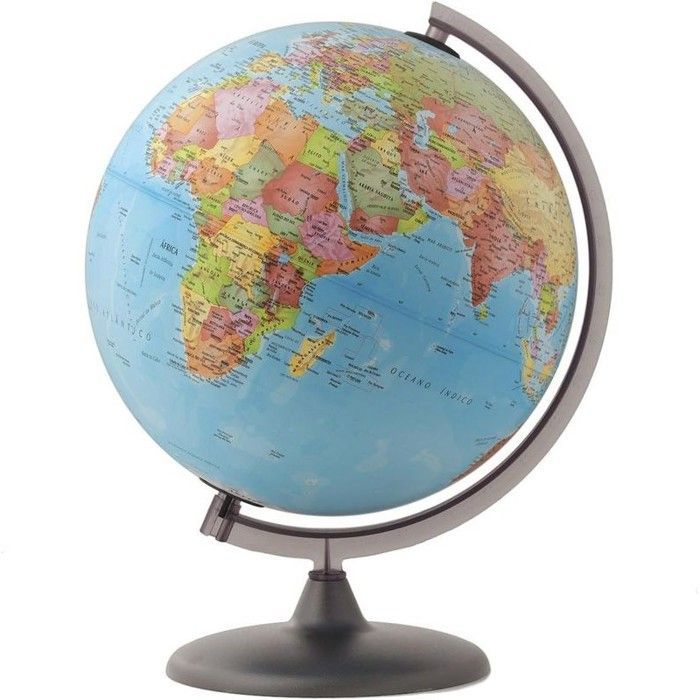 Globe terrestre Ø 30 cm - Corail