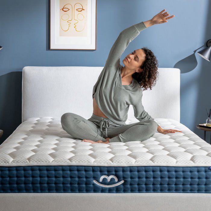 Premium hybrid memory foam mattress 180x200cm thick 26cm - Jade - Morphea