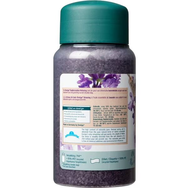 Kneipp sproščujoči kristali za kopel z lavando<br>600g