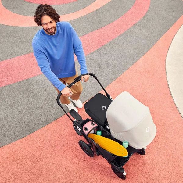 Σετ καροτσιού Bugaboo Donkey 5 Twin 2 σε 1 Μαύρο/Desert Taupe, Desert Taupe