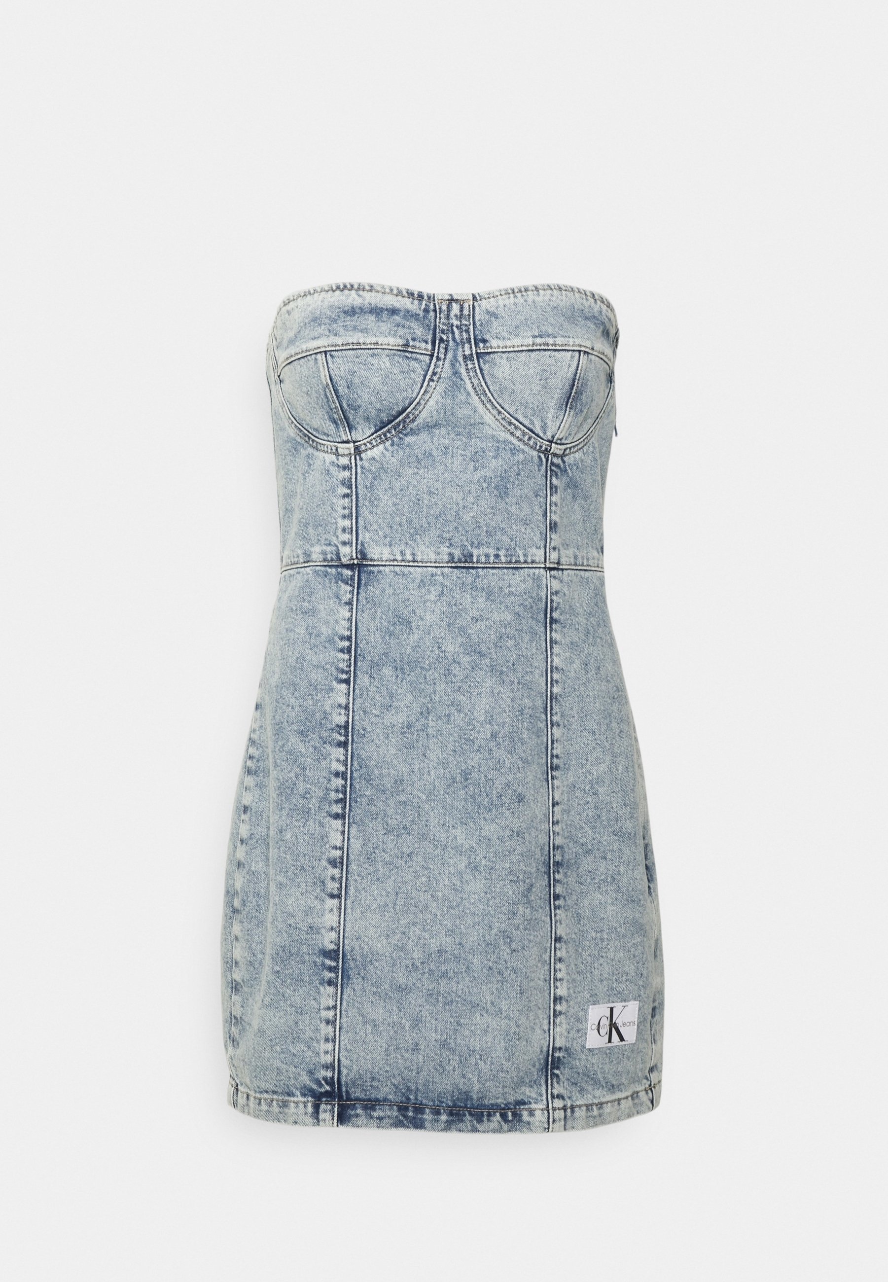 Vestido jeans Calvin Klein Jeans - jeans azul claro