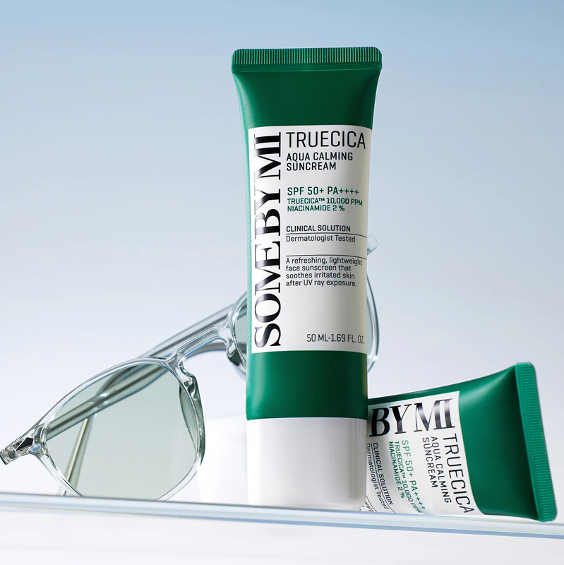 Zklidňující opalovací krém Some By Mi Truecica Aqua SPF 50+