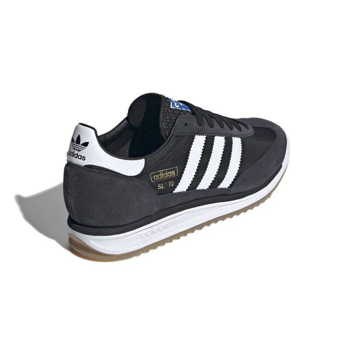 Sneaker - adidas - SL 72 - Leder - Schnürsenkel - Schwarz