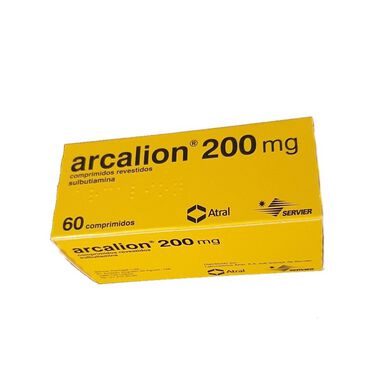 Arcalion Arcalion Sulbutiamin tablete proti utrujenosti 60 tablet 60 tablet
