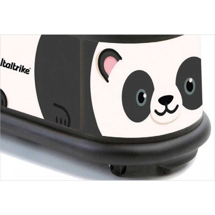 Italtrike La Cosa 1 Panda Baby-Elektroauto – Schwarz-Weiß – 4 Räder – 12 Monate bis 6 Jahre