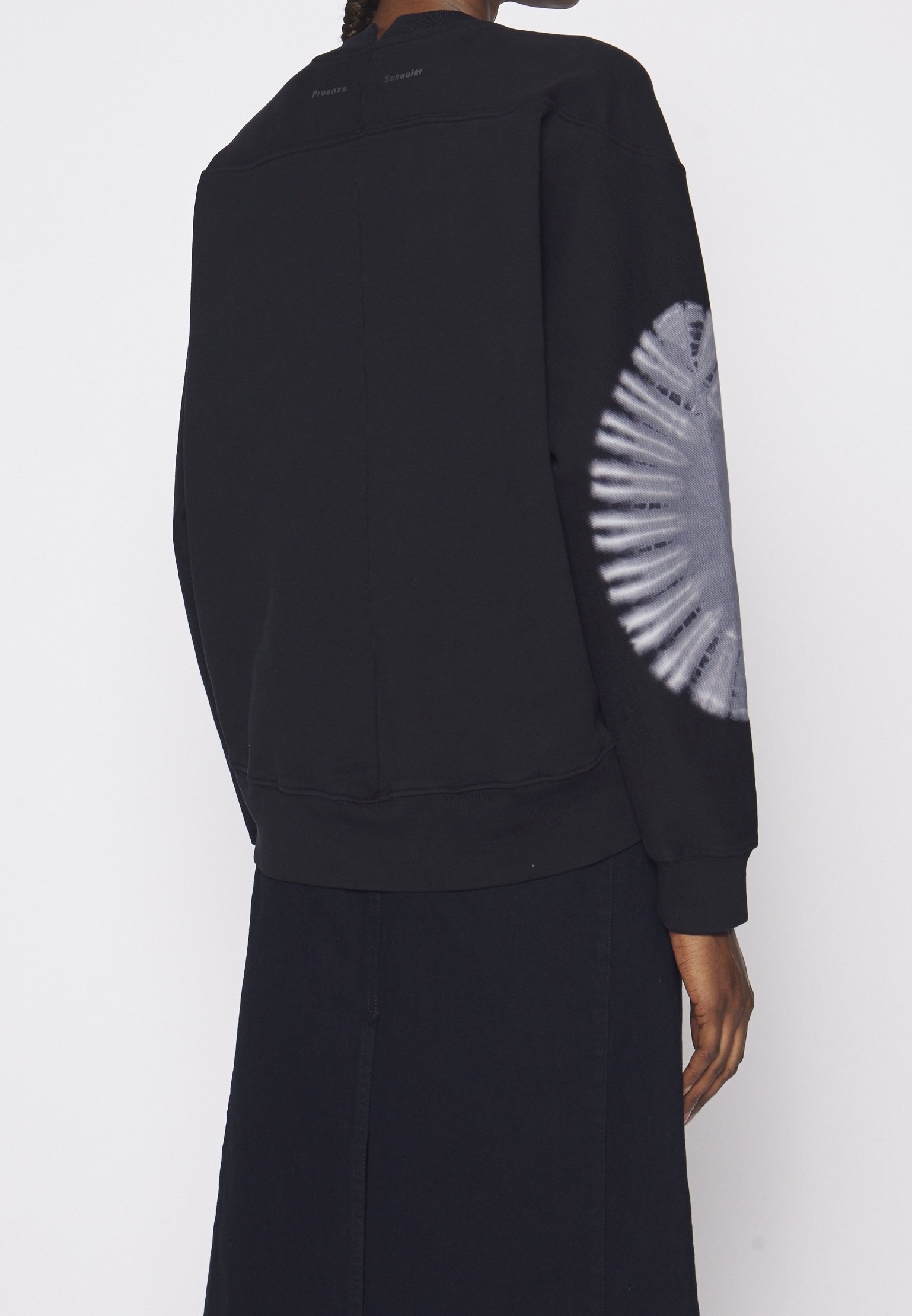 Proenza Schouler White Label Sweatshirt - schwarz