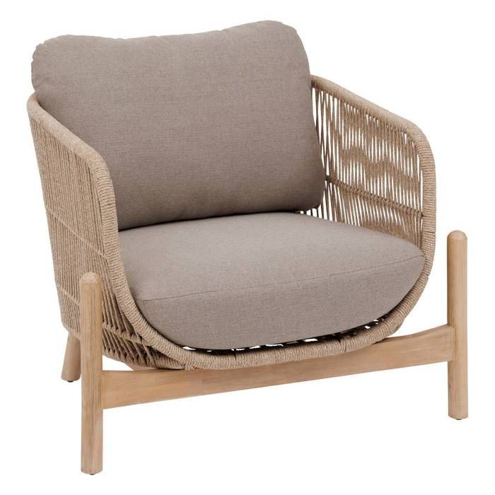 Garten-Loungesessel „Deona“ aus Akazienholz – Hespéride
