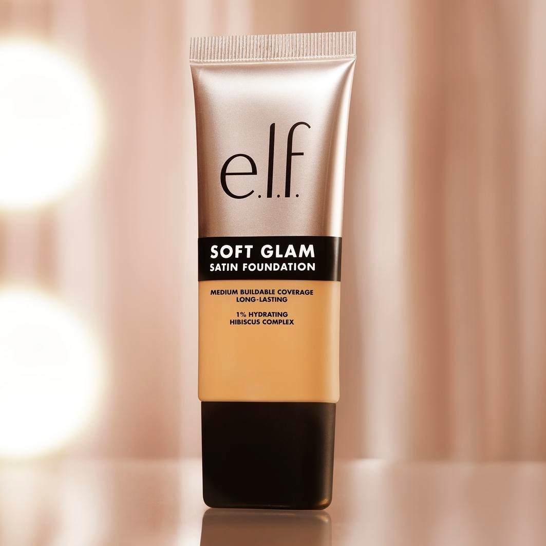 „elf Cosmetics“ makiažo pagrindas „Soft Glam Satin“ – 30 ml
