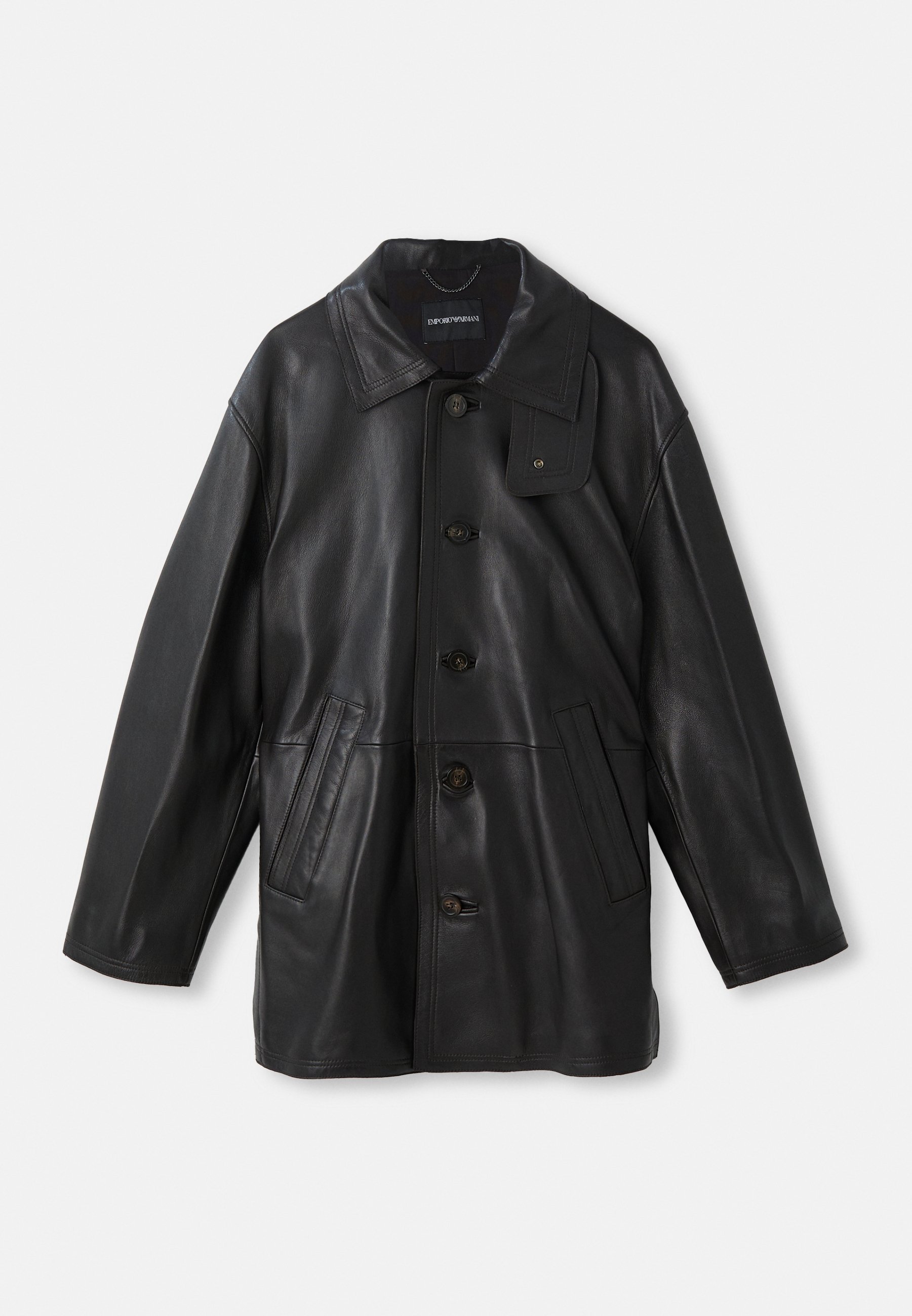 Emporio Armani KABÁT - Rövid kabát - meteoritkék