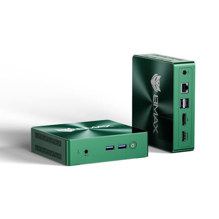 Bmax B6 Turbo Mini PC - Core i5 8257U - 16Go RAM 512Go SSD - WiFi 6 - Double Écran 4K - Windows 11 - PC Compact