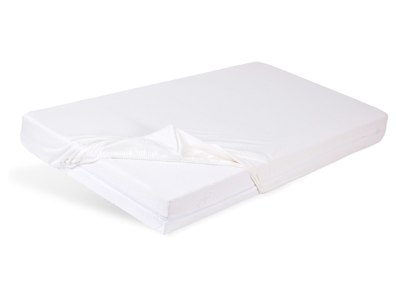 Podkład higieniczny z gumką  Bamboo 60x120 cm białe