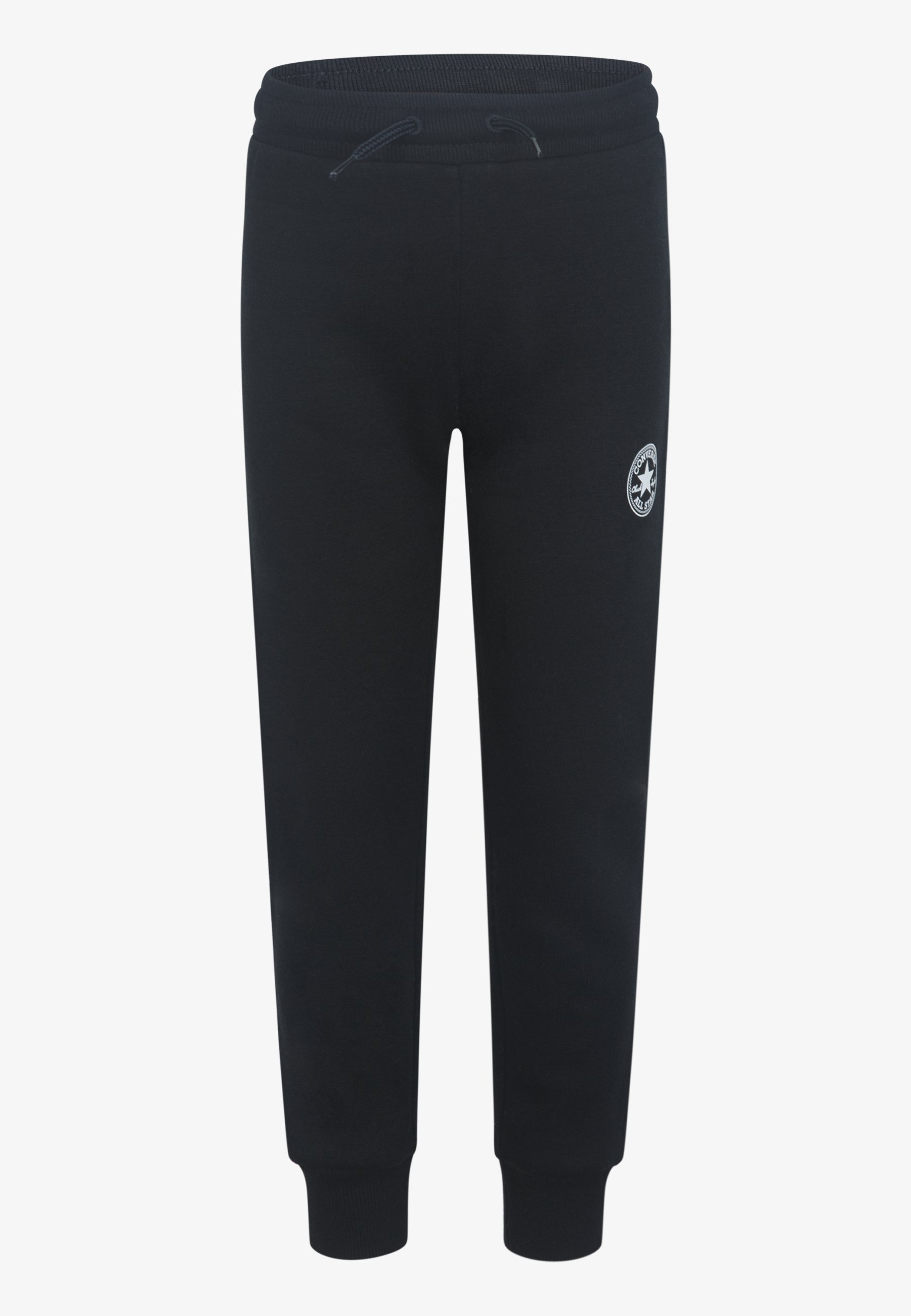 Converse SIGNATURE CHUCK PATCH JOGGER - Teplákové nohavice - čierne/biele