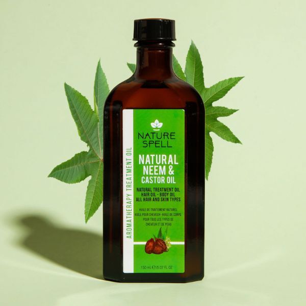 Ulei de Neem și Ricin Nature Spell pentru Păr și Corp 150ml
